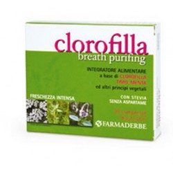 Farmaderbe Clorofilla Breath Purifing integratore per alitosi 30 compresse