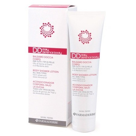Farmaderbe DD Body Balsamo doccia corpo fresco e leggero 150 ml Farmaderbe DD Body Balsamo doccia corpo fresco e leggero 150 ml