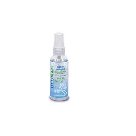 Farmaderbe DeoNat Fresh deodorante spray puro a base di sali minerali 75 ml Farmaderbe DeoNat Fresh deodorante spray puro a base di sali minerali 75 ml