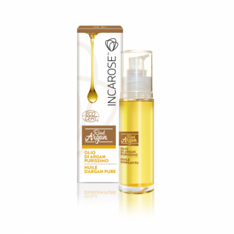 Incarose Riad Olio d’Argan emolliente idratante pelle capelli unghie 30 ml