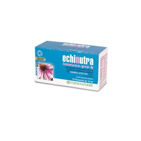 Farmaderbe Echinutra Immuno Pro B integratore per difese immunitarie 10x10 ml