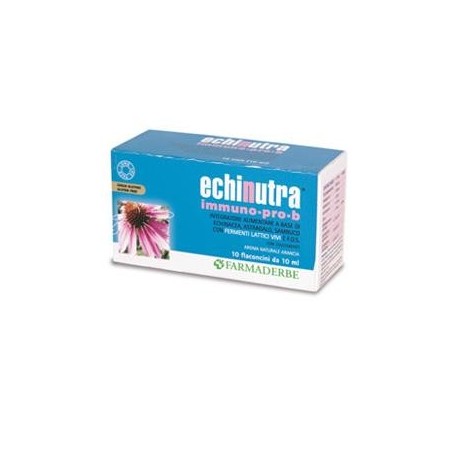 Farmaderbe Echinutra Immuno Pro B integratore per difese immunitarie 10x10 ml Farmaderbe Echinutra Immuno Pro B integratore per difese immunitarie 10x10 ml