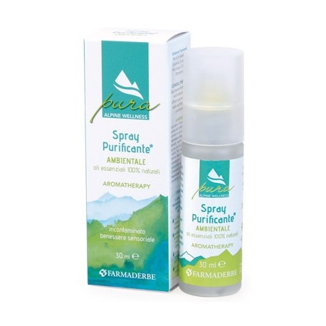 Farmaderbe Pura Spray purificante profumo vette alpine aromatico 30 ml