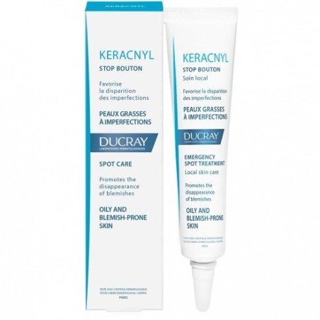 Ducray Keracnyl Stop ai brufoli SOS trattamento localizzato purificante 10 ml Ducray Keracnyl Stop ai brufoli SOS trattamento localizzato purificante 10 ml