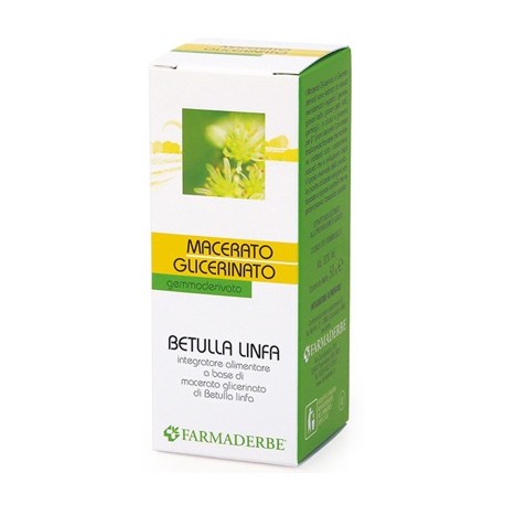 Farmaderbe Betulla Linfa macerato glicerinato 50 ml