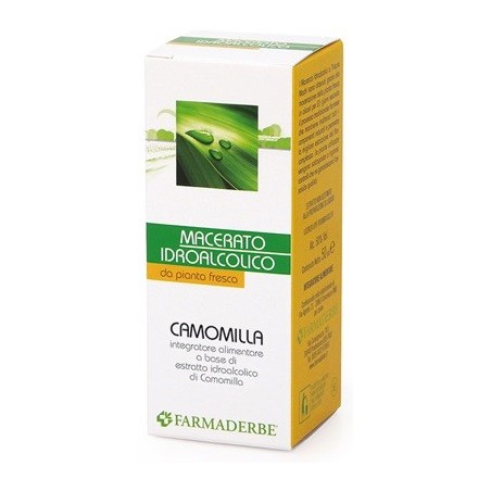 Farmaderbe Camomilla macerato idroalcolico 50 ml Farmaderbe Camomilla macerato idroalcolico 50 ml
