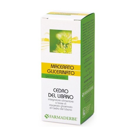 Farmaderbe Cedro Libano Macerato glicerinato 50 ml