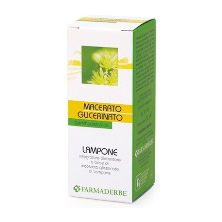 Farmaderbe Lampone Macerato glicerinato 50 ml