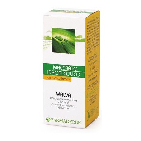 Farmaderbe Malva Macerato idroalcolico 50 ml Farmaderbe Malva Macerato idroalcolico 50 ml