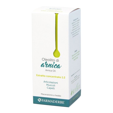 Farmaderbe Olio di Arnica per dolori muscolari e contusioni 100 ml