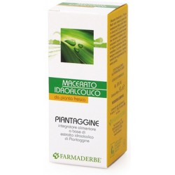 Farmaderbe Piantaggine macerato idroalcolico 50 ml