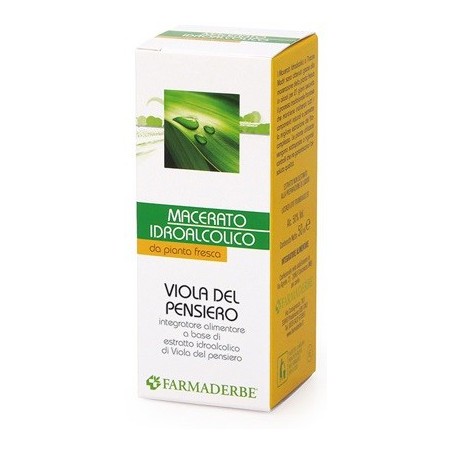 Farmaderbe Viola del Pensiero Macerato idroalcolico 50 ml Farmaderbe Viola del Pensiero Macerato idroalcolico 50 ml