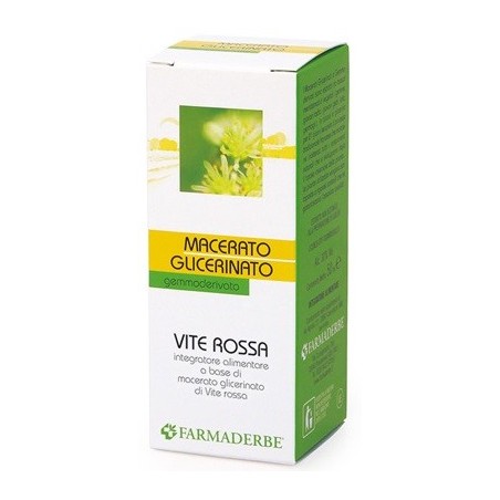Farmaderbe Vite Rossa Macerato glicerinato 50 ml Farmaderbe Vite Rossa Macerato glicerinato 50 ml