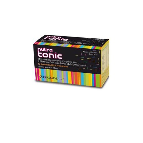 Farmaderbe Nutra Tonic Integratore Tonico 10 Flaconcini