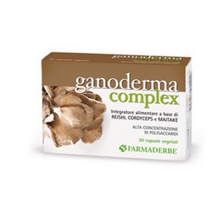 Ganoderma Complex Integratore per le Difese Immunitarie 30 Capsule Ganoderma Complex Integratore per le Difese Immunitarie 30 Capsule