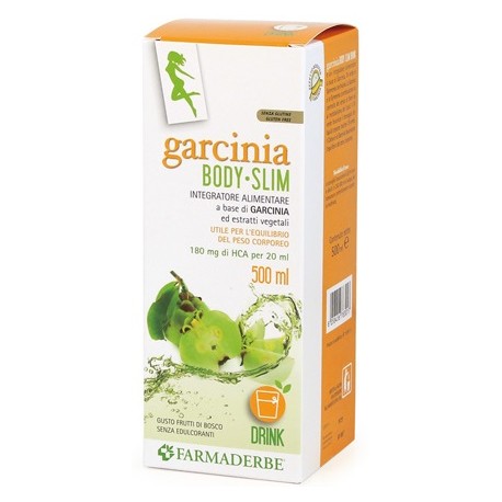 Farmaderbe Garcinia Body Slim integratore Dimagrante 500 ml