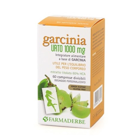 Farmaderbe Garcinia Integratore per il Dimagrimento 60 Compresse