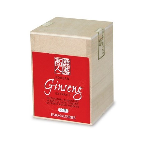Ginseng Korean Rosso 30 ml - Integratore a base di estratto di ginseng rosso coreano