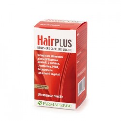 Farmaderbe Hairplus integratore per capelli e unghie 60 compresse
