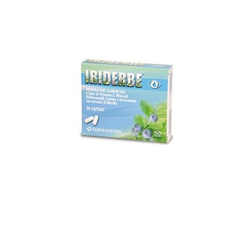 Iriderbe Integratore per il Benessere della Vista 30 Capsule Iriderbe Integratore per il Benessere della Vista 30 Capsule
