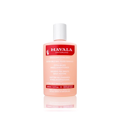 Mavala Dissolvant Rose Solvente per togliere lo smalto per unghie fragili 100 ml