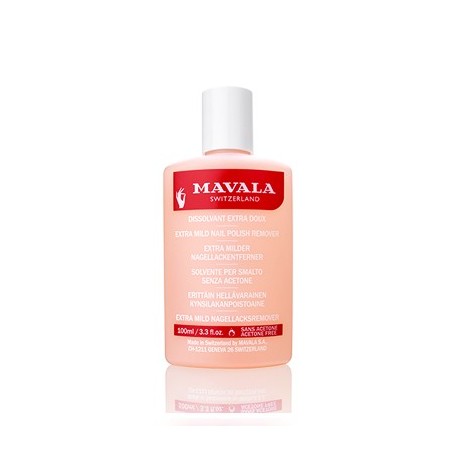 Mavala Dissolvant Rose Solvente per togliere lo smalto per unghie fragili 100 ml Mavala Dissolvant Rose Solvente per togliere lo smalto per unghie fragili 100 ml