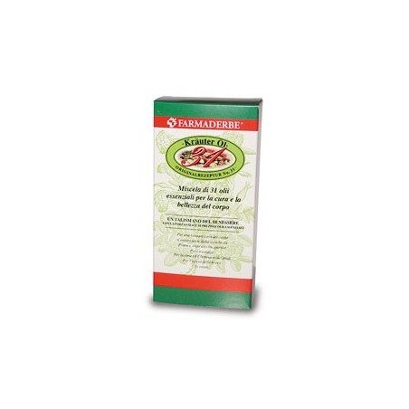 Farmaderbe Krauteroil 31 miscela di oli essenziali di erbe balsamiche 100 ml Farmaderbe Krauteroil 31 miscela di oli essenziali di erbe balsamiche 100 ml