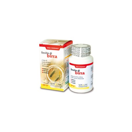 Farmaderbe Nutra Lievito di Birra integratore di vitamine B 200 compresse
