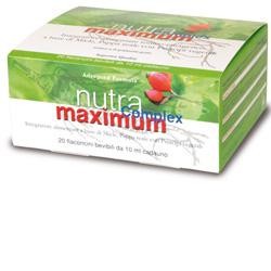 Farmaderbe Nuta Maximum Complex integratore per debolezza e stanchezza 20 flaconcini