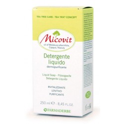 Farmaderbe Micovit Detergente liquido intimo e corpo dermopurificante 250 ml