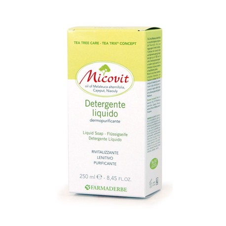 Farmaderbe Micovit Detergente liquido intimo e corpo dermopurificante 250 ml