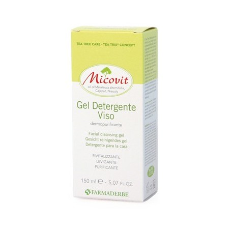 Micovit Gel Detergente Viso Dermopurificante 150 ml Micovit Gel Detergente Viso Dermopurificante 150 ml