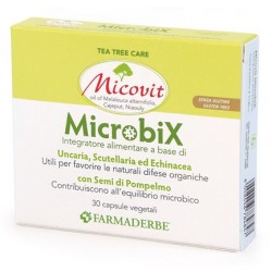 Farmaderbe Micovit  Microbix integratore per difese immunitarie 30 capsule