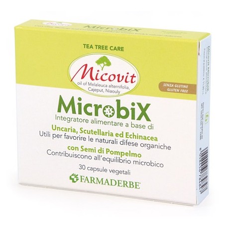 Farmaderbe Micovit  Microbix integratore per difese immunitarie 30 capsule