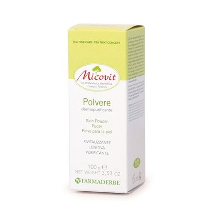Micovit Polvere di Talco Purificante Corpo 100 g Micovit Polvere di Talco Purificante Corpo 100 g