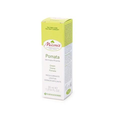 Farmaderbe Micovit Pomata dermopurificante pelle impura 30 ml