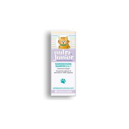 Farmaderbe Nutra Junior Bagnoschiuma e Shampoo 2 in 1 per bimbi e neonati 200 ml Farmaderbe Nutra Junior Bagnoschiuma e Shampoo 2 in 1 per bimbi e neonati 200 ml