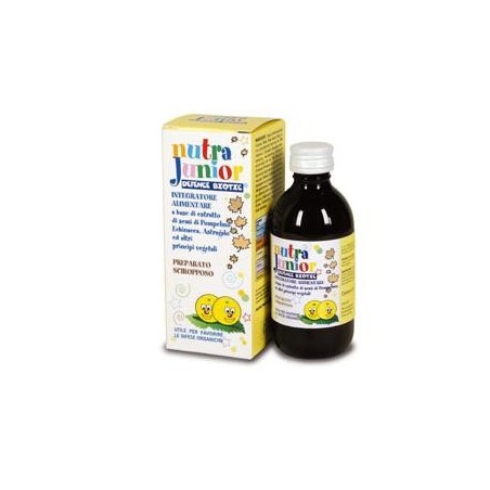 Nutra Junior Defence Biotic Sciroppo per le difese immunitarie dei bambini 150 ml Nutra Junior Defence Biotic Sciroppo per le difese immunitarie dei bambini 150 ml