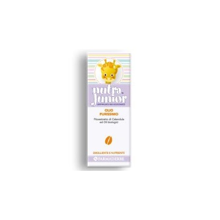 Farmaderbe Nutra Junior Olio purissimo detergente idratante per neonati 200 ml Farmaderbe Nutra Junior Olio purissimo detergente idratante per neonati 200 ml