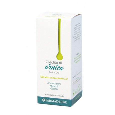 Farmaderbe Olio di arnica stimolante per corpo e cuoio capelluto 100 ml