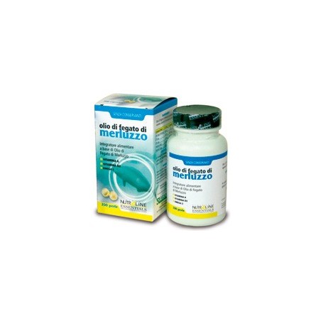 Olio di fegato di merluzzo 200 perle - Integratore alimentare di acidi grassi Olio di fegato di merluzzo 200 perle - Integratore alimentare di acidi grassi