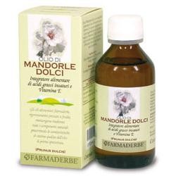 Farmaderbe Olio di Mandorle Dolci Integratore Antiossidante 100 ml