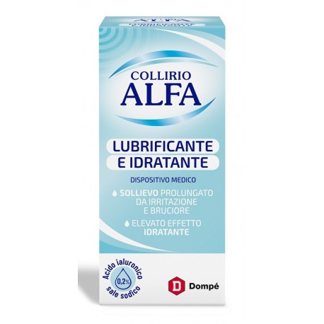 Collirio Alfa Lubrificante e Idratante Flacone 10 ml