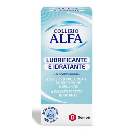 Collirio Alfa Lubrificante e Idratante Flacone 10 ml Collirio Alfa Lubrificante e Idratante Flacone 10 ml