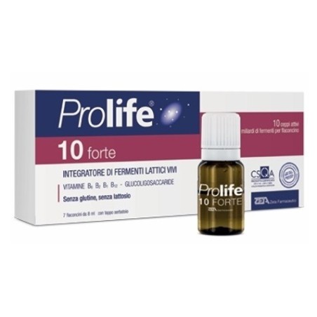 PROLIFE 10 FORTE 10 FLACONCINI DA 8 ML PROLIFE 10 FORTE 10 FLACONCINI DA 8 ML