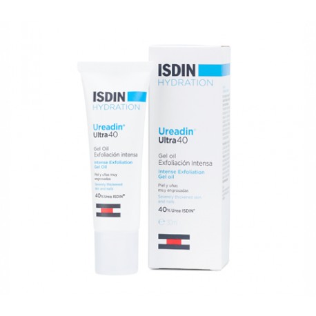 ISDIN Ureadin Ultra 40 Gel-oil esfoliante per unghie e calli 30 ml