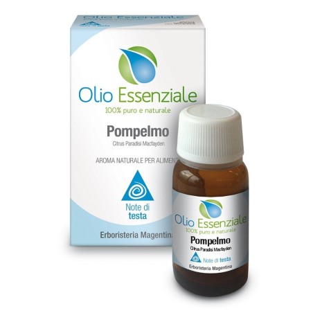 Erboristeria Magentina Note di Testa Olio essenziale di Pompelmo 10 ml Erboristeria Magentina Note di Testa Olio essenziale di Pompelmo 10 ml