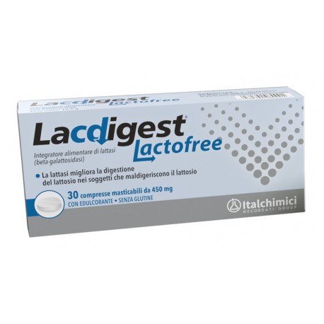 Lacdigest Lactofree 30 Compresse Masticabili