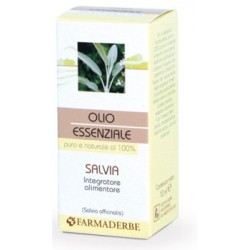 Farmaderbe Olio essenziale di salvia per regolare la sudorazione 10 ml