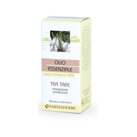 Farmaderbe Olio essenziale di tea tree balsamico dermopurificante 10 ml